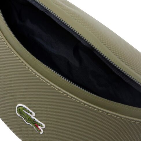 Lacoste Men's LCST Zipped Belt Bag, Ivy Green, One Size in Saudi Arabia
