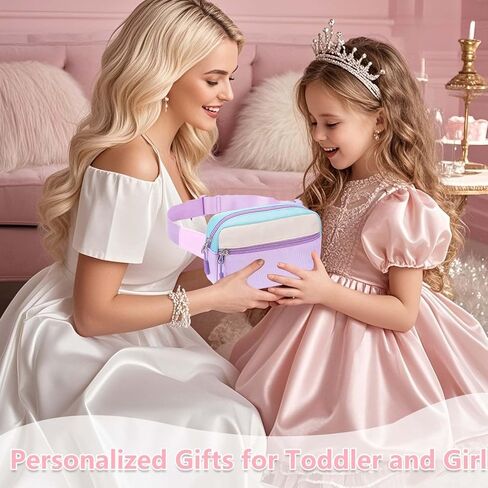 Toddler Kids Fanny Pack for Girls - Belt Bag for Girls Gifts Crossbody Bag Waist Bag Purse with Adjustable in Saudi Arabia