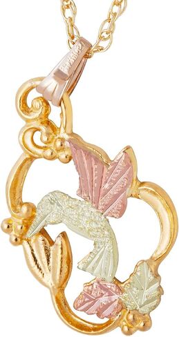 Landstroms Black Hills Gold Humming Bird Pendant in 10k Gold in Saudi Arabia