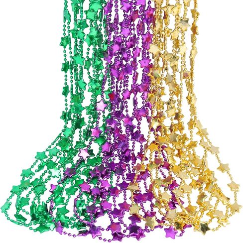 12pcs قديس القديس باتريك الأخضر-القلادة-القلادة الأخضر-شامروك للأخضر لليوم الأخضر ماردي غرا الأيرلندية الحفلات ديكورات العطلات in Kuwait