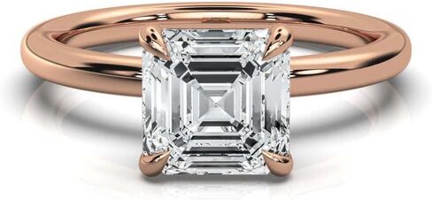 1-5 CT Moissanite Engagement Ring Colorless VVS1 10K 14K 18K Solid Gold & 925 Sterling Silver Solitaire with Thin Band Engagement Ring Christmas gift for Women in Saudi Arabia