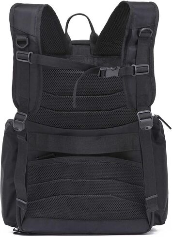 Harley-Davidson Bar & Shield Crinkle Nylon Water-Resistant Backpack - Black in Saudi Arabia