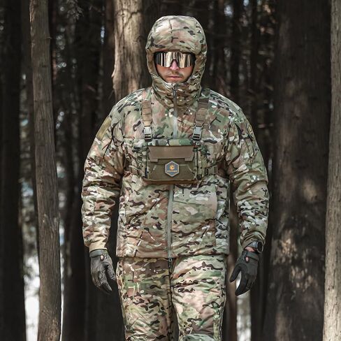EMERSONGEAR Blue Label 9751 Functional Coat,Tactical Waterproof Winter Coat for Men Military Warm Clothing,-15℃ - 5℃ in Saudi Arabia