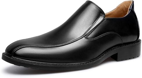 Hiwell Men's Breathable Leather Casual Shoes, Slip-On Design Loafers in Saudi Arabia