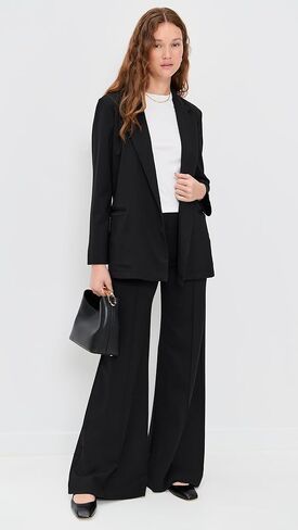 RIPLEY RADER Women's Ponte Knit Wide Leg Pant in Saudi Arabia