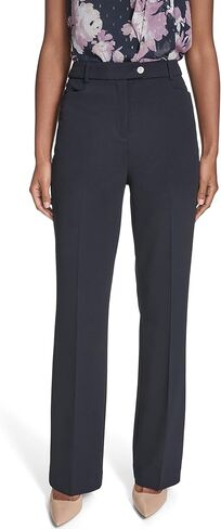 Calvin Klein Womens Classic Fit Straight Leg Lux Suit Pant in Saudi Arabia