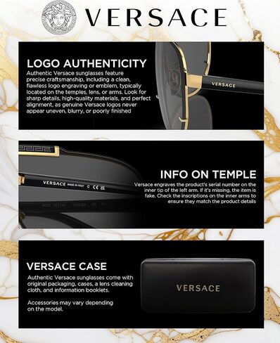 VERSACE VE1269 Metal PILOT Shape Eyeglass with Luxury Eyewear kit in Saudi Arabia