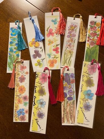 100 Pcs 13cm/5 Inch Silky Mini Tassels with Loops for Making Handmade Soft Craft, DIY Projects, Bookmarks, Yellow in Saudi Arabia