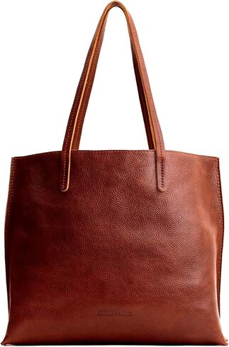 Portland Leather Goods August Tote – Handmade from the Finest Full-Grain Hides – Large Interior Pocket & Interior Key Loop in Saudi Arabia