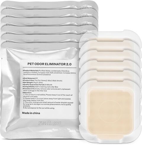 N50 Odor Eliminator Compatible with PuraMax Self-Cleaning Cat Litter Box, Cat Toilet Odor Control for PuraMax Automatic Litter Box, (Pack of 6) in Saudi Arabia