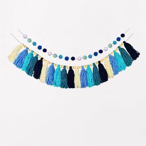 Boho Tassel Garland Wall Hanging Decor, Boho Tassels Pom-pom Garland Banner for Nursery, Bedroom, Playroom, Baby Shower, Birthday Party, Boho Classroom Decor, Boho Nursery Decor (Brown) in Saudi Arabia