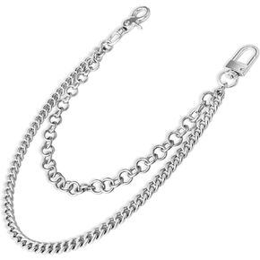 سلسلة سراويل للرجال والنساء، سلسلة محفظة ذات طبقات، سلاسل جيب لراكبي الدراجات شديدة التحمل وجينز in Kuwait