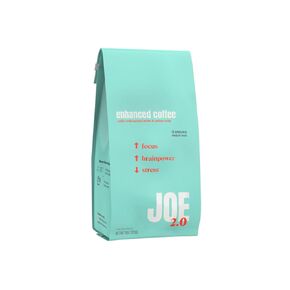 Joe 2.0 - Mushroom Coffee with Lion’s Mane & Ashwagandha – Nootropic Ground Coffee for Focus, Calm Energy & Clarity – Joe 2.0 Medium Roast – 20 Servings (11 oz) in Saudi Arabia