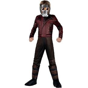 Jazwares Boy's Guardians of The Galaxy Star Lord Qualux Costume - Marvel Cosplay Jumpsuit with Mask in Saudi Arabia