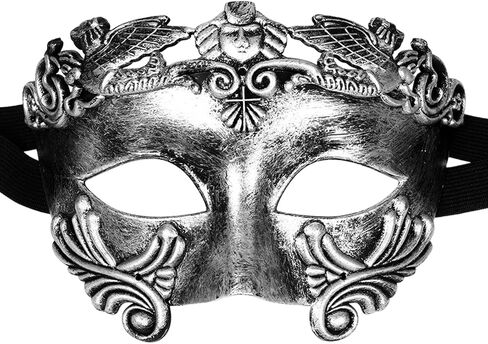 OIDEA Masquerade Mask for Men: Vintage Half Face Ancient Egyptian Roman Greek Mask Prom Ball Cosplay Costume Party Masks in Saudi Arabia