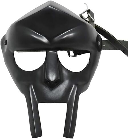 MF Doom Gladiator Mask Madvillain 18g Mild Steel Halloween Medieval Gladiator Costume Mask Re-Enactment Adult Custom Crafted in Saudi Arabia