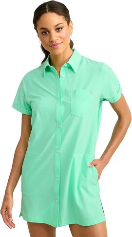 HUK Women's Kona Cover-up Dress Lightweight, Quick-dry Beach Cover-up, for Swim, Pool, and Vacation Wear in Saudi Arabia