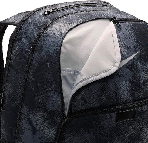 حقيبة ظهر Nike Brasilia للبالغين من الجنسين (كبير جدًا، 30 لتر) (رمادي حديدي/أسود/رمادي دخاني فاتح) in Saudi Arabia