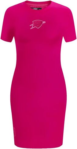 Womens NBA Classic Triple Pink Cotton Body Con Dress in Saudi Arabia
