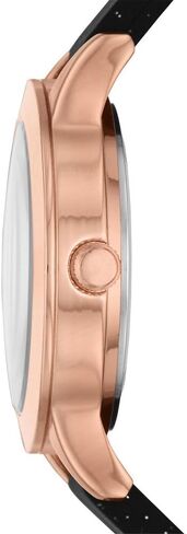 Skechers Women's Quartz Three-Hand Watch & Stackable Bracelet Gift Set, Color: Rose Gold, Black (Model: SR9025) in Saudi Arabia