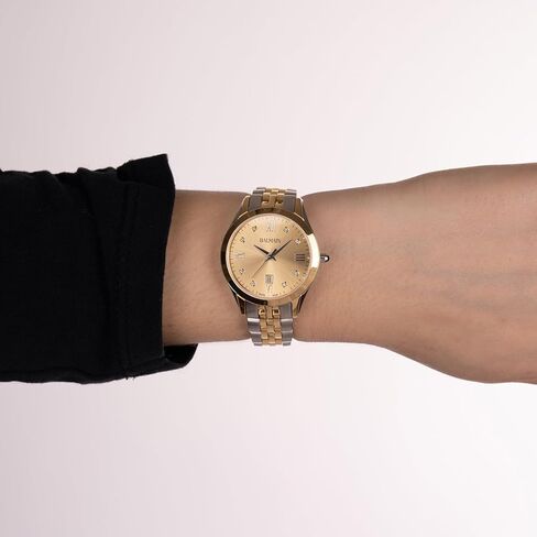 Balmain, Lady, Classic R, Bicolor (Steel and Yellow PVD), Swiss Made, Quartz, Yellow, Stainless Steel 316L, B41123125U in Saudi Arabia