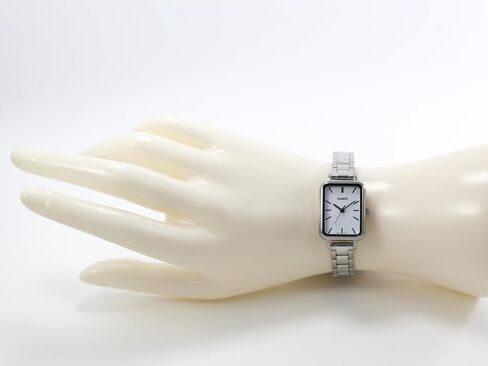 Casio LTP-V009 Series Standard Analog Wristwatch, Rectangle Face, Women's, Overseas Model in Saudi Arabia