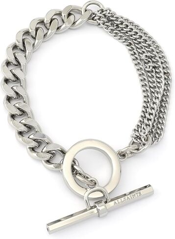 AllSaints Jewelry Women's Curb Multi Chain Bracelet in Saudi Arabia