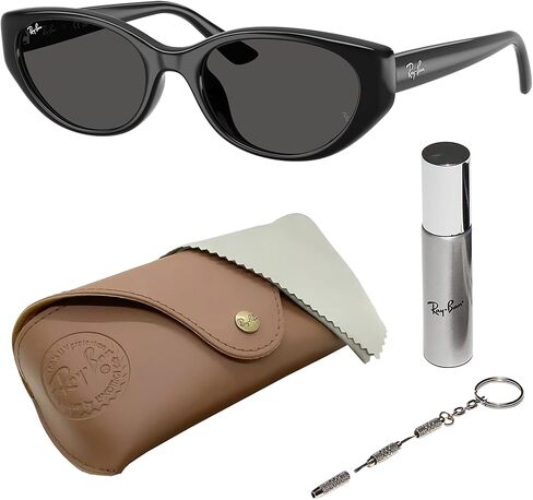 نظارات شمسية Ray-Ban RB4457D BIO-BASED ذات شكل دائري مربع للرجال والنساء مع مجموعة نظارات RAYBAN الرسمية in Saudi Arabia