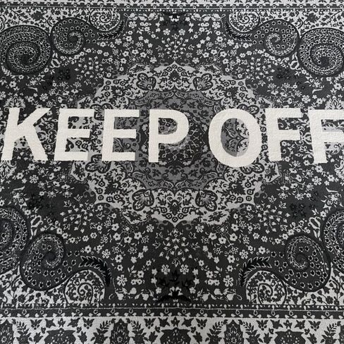 سجادة KEEP OFF - سجادة منطقة الكشمير البيزلي الكلاسيكية على شكل زهرة الكاجو - سجادة ديكور المنزل Hypebeast - 20 * 32 بوصة (50 * 80 سم) ممسحة أرجل/سجادة حمام/سجادة ترحيب - سجادة أرضية فنية ممتازة in Saudi Arabia