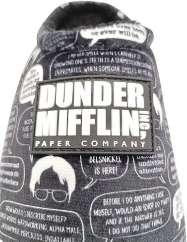 نعال شركة Dunder Mifflin الورقية المرخصة رسميًا للبالغين in Kuwait