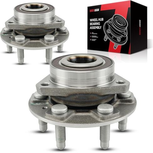 Torchbeam Pair 515160 Front Wheel Hub Assembly For 2014-2018 Chevrolet Silverado 1500 ، 2014-2018 GMC Sierra 1500 ، Chevrolet Tahoe Suburban ، GMC Yukon XL Wheel Bearing 6 Lugs w in Kuwait