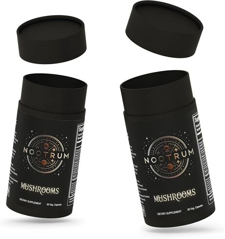 Mushrooms, 1 Month Supply of Capsules: Containing Lion's Mane, Cordyceps, Reishi and More. in Saudi Arabia