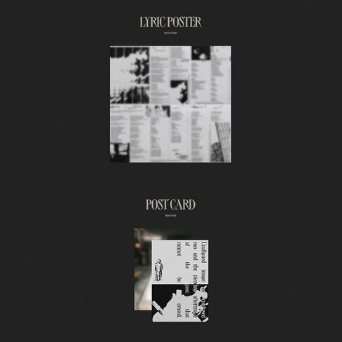 Agust D (SUGA) - [D - DAY] (Weverse Albums Ver.) Outer Box + Photo Book + Lyric Poster + Post Card + QR Card + Photo Card + 2 Extra Photocard in Saudi Arabia