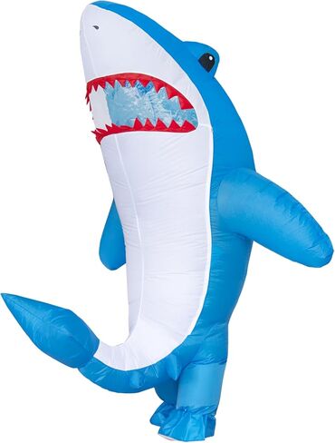 Inflatable Tiger Costume Adult Full Body Blow Up Halloween Cosplay in Kuwait