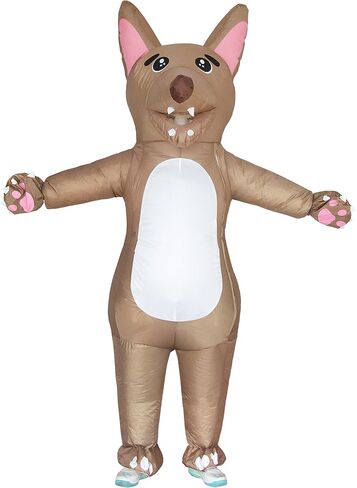 Inflatable Tiger Costume Adult Full Body Blow Up Halloween Cosplay in Kuwait