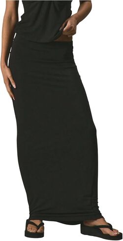 Floerns Women's Low Rise Long Skirts Stretchy Casual Pencil Maxi Skirt in Saudi Arabia
