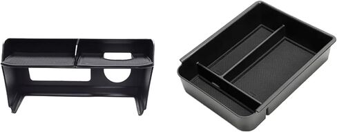 متوافق مع (2PACK) منظم وحدة التحكم المركزية Nissan Sentra 2020-2025، لإدراج منظم وحدة التحكم Sentra، صندوق تخزين مسند الذراع المركزي Sentra 2020-2025 in Kuwait