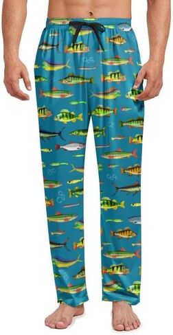 سراويل بيجامات للرجال Pj Lounge Sleep Pant ملابس نوم ملابس نوم Pjs Pijamas هدايا in Saudi Arabia