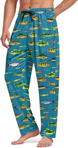 سراويل بيجامات للرجال Pj Lounge Sleep Pant ملابس نوم ملابس نوم Pjs Pijamas هدايا in Kuwait