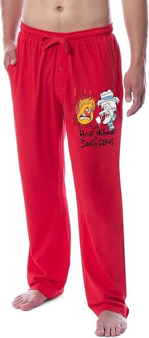 INTIMO The Year Without a Santa Claus Mens' Heat Miser Snow Sleep Pajama Pants in Saudi Arabia