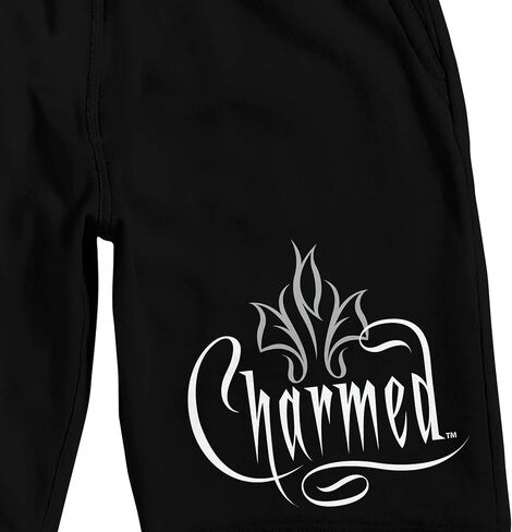 Bioworld Charmed 1998 Logo Men's Black Sleep Pajama Shorts in Saudi Arabia