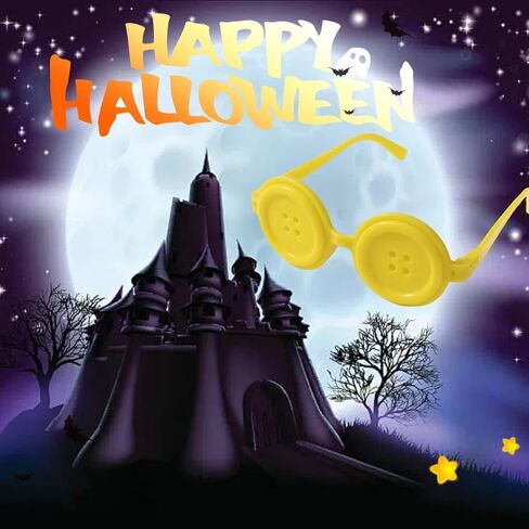 زر عيون النظارات أنيمي الفيلم البضائع تأثيري هالوين زي الاكسسوارات الاشياء الهدايا in Kuwait