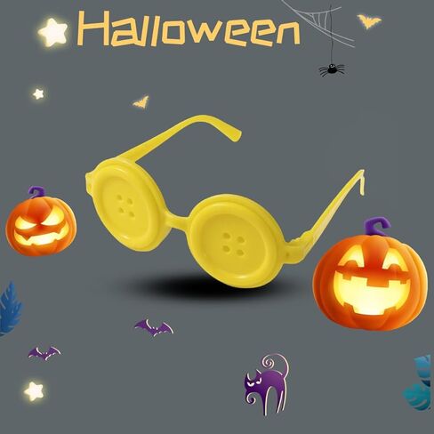 زر عيون النظارات أنيمي الفيلم البضائع تأثيري هالوين زي الاكسسوارات الاشياء الهدايا in Kuwait