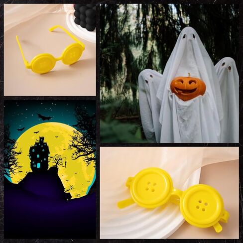 زر عيون النظارات أنيمي الفيلم البضائع تأثيري هالوين زي الاكسسوارات الاشياء الهدايا in Kuwait