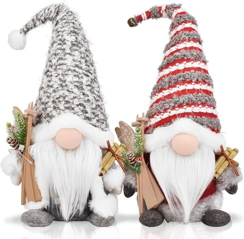 Handcraft Plush Gnome Doll for Home Decoration in Christmas and New Year, 20 Inch Cute Scandinavian Tomte Dwarf, Sweet Gift for Children and Friends (Red) in Saudi Arabia