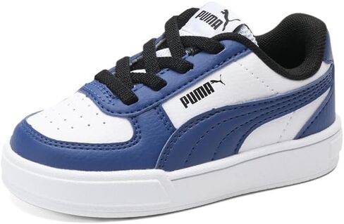 حذاء رياضي PUMA للأطفال الصغار Caven برباط كاجوال - أبيض - مقاس 4 M in Kuwait