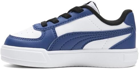 حذاء رياضي PUMA للأطفال الصغار Caven برباط كاجوال - أبيض - مقاس 4 M in Kuwait