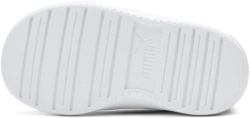 حذاء رياضي PUMA للأطفال الصغار Caven برباط كاجوال - أبيض - مقاس 4 M in Kuwait