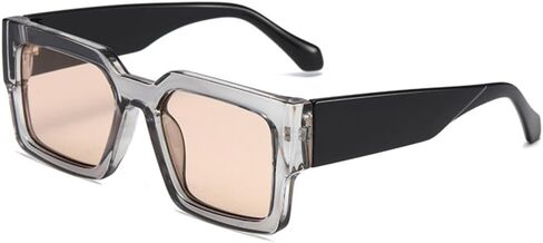 MUTYNE Vintage Square Sunglasses For Men Millionaire Sunglasses Women Trendy Retro Steampunk Fashion Glasses in Saudi Arabia