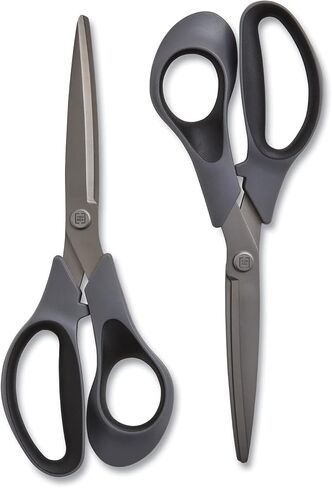 TRU RED 24380509 8in Titanium Scissors, Straight Handle TR55025 in Saudi Arabia